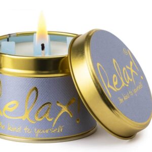 Lily-Flame Relax Scented Candle Tin