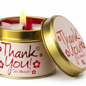 Lily-Flame Thank You Scented Candle Tin