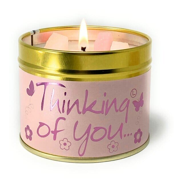 Lily-Flame Thinking of You Scented Candle Tin - Image 3
