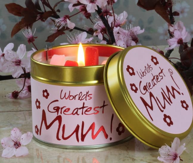 Lily-Flame World’s Greatest Mum Scented Candle Tin - Image 2