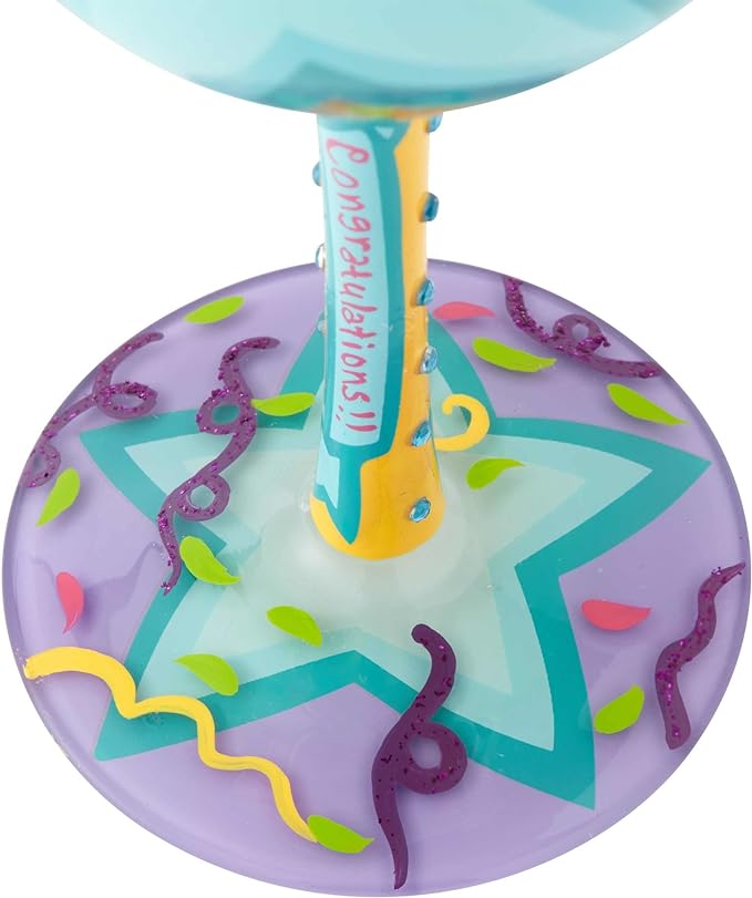 Lolita Happy Retirement Wine Glass - Image 2