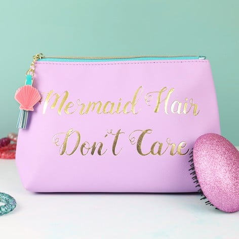 Mermaid Hair Dont Care Makeup Bag - Cloud Nine - Image 5