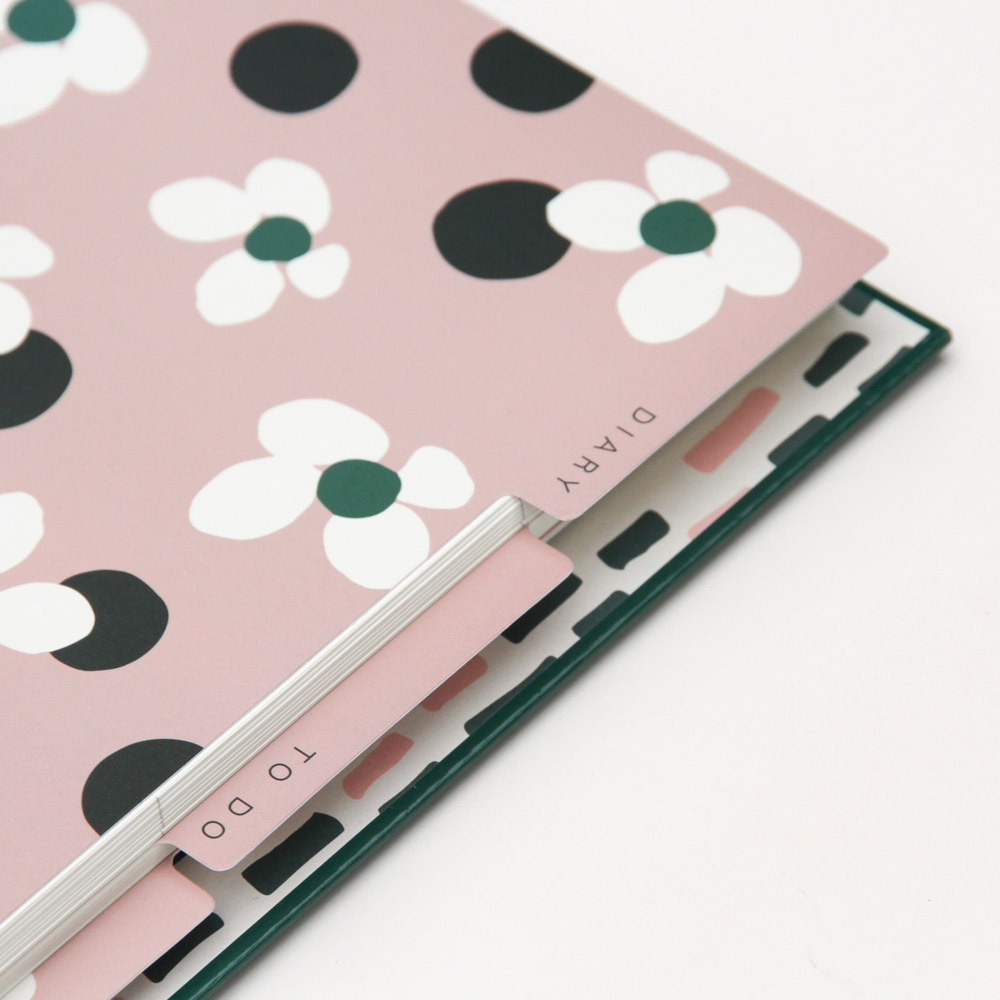 Green Patent Notebook Organiser Diary - Caroline Gardner - Image 2