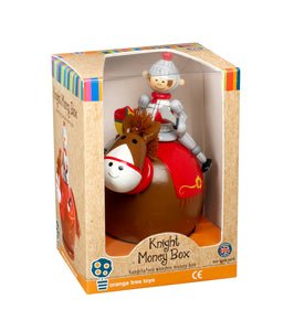 Knight and Horse Money Box - Orange Tree Toys - Image 2