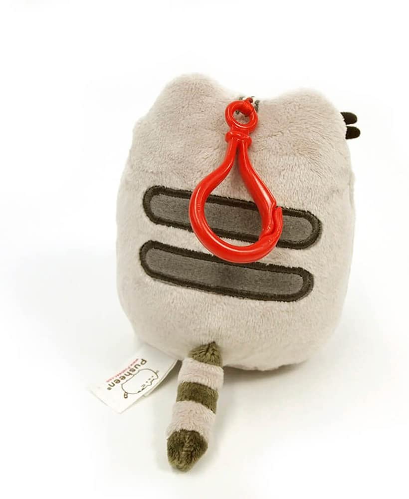 Pusheen Eating Crisps Backpack Clip - GUND - Image 2