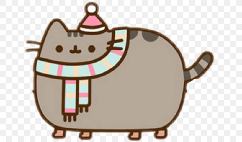 Pusheen with Winter Scarf Hanging Ornament - Image 5