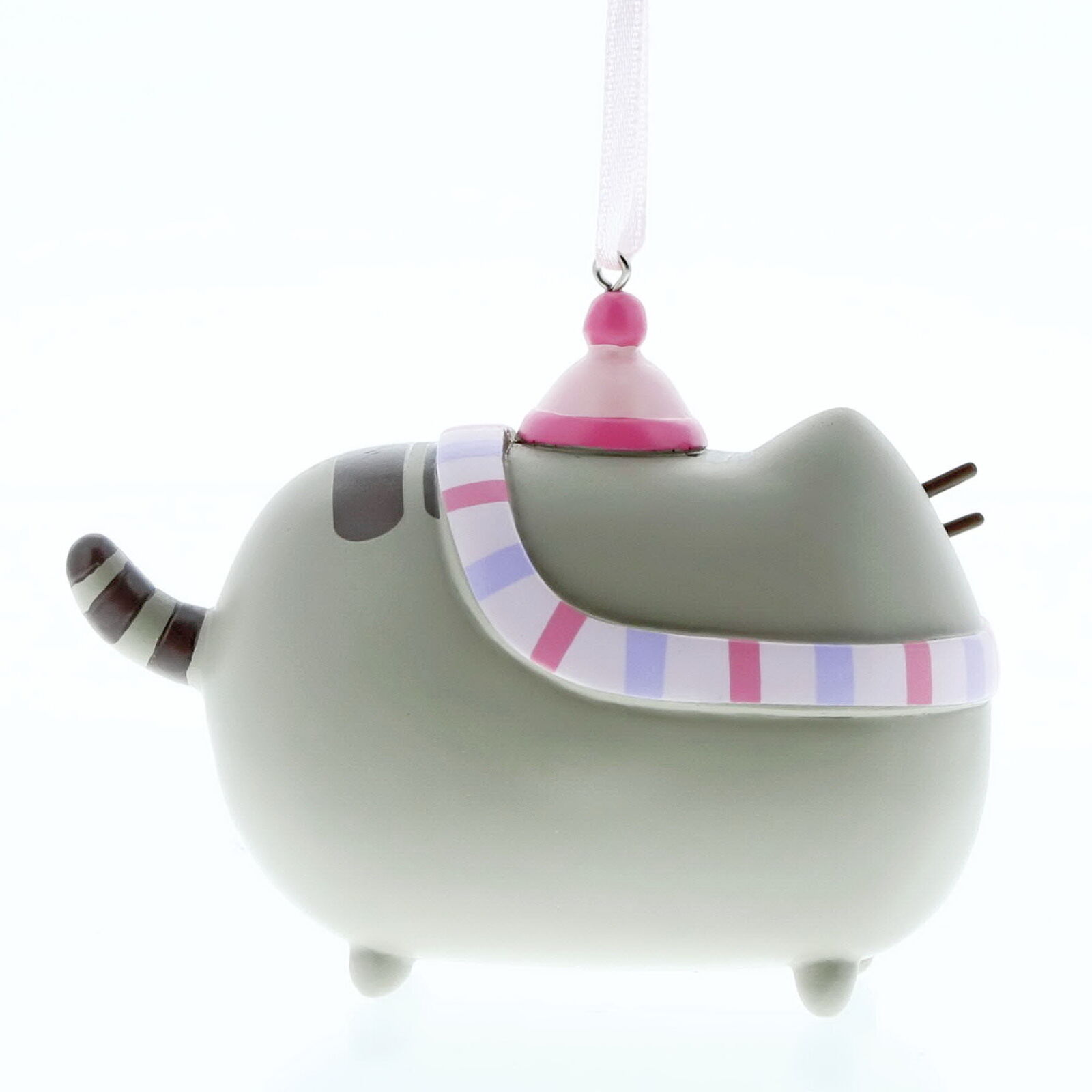 Pusheen with Winter Scarf Hanging Ornament - Image 3