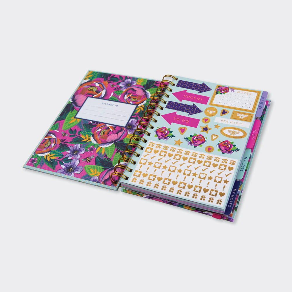 Bee Organised Weekly Planner Personal Organiser - Rachel Ellen Designs - Image 2