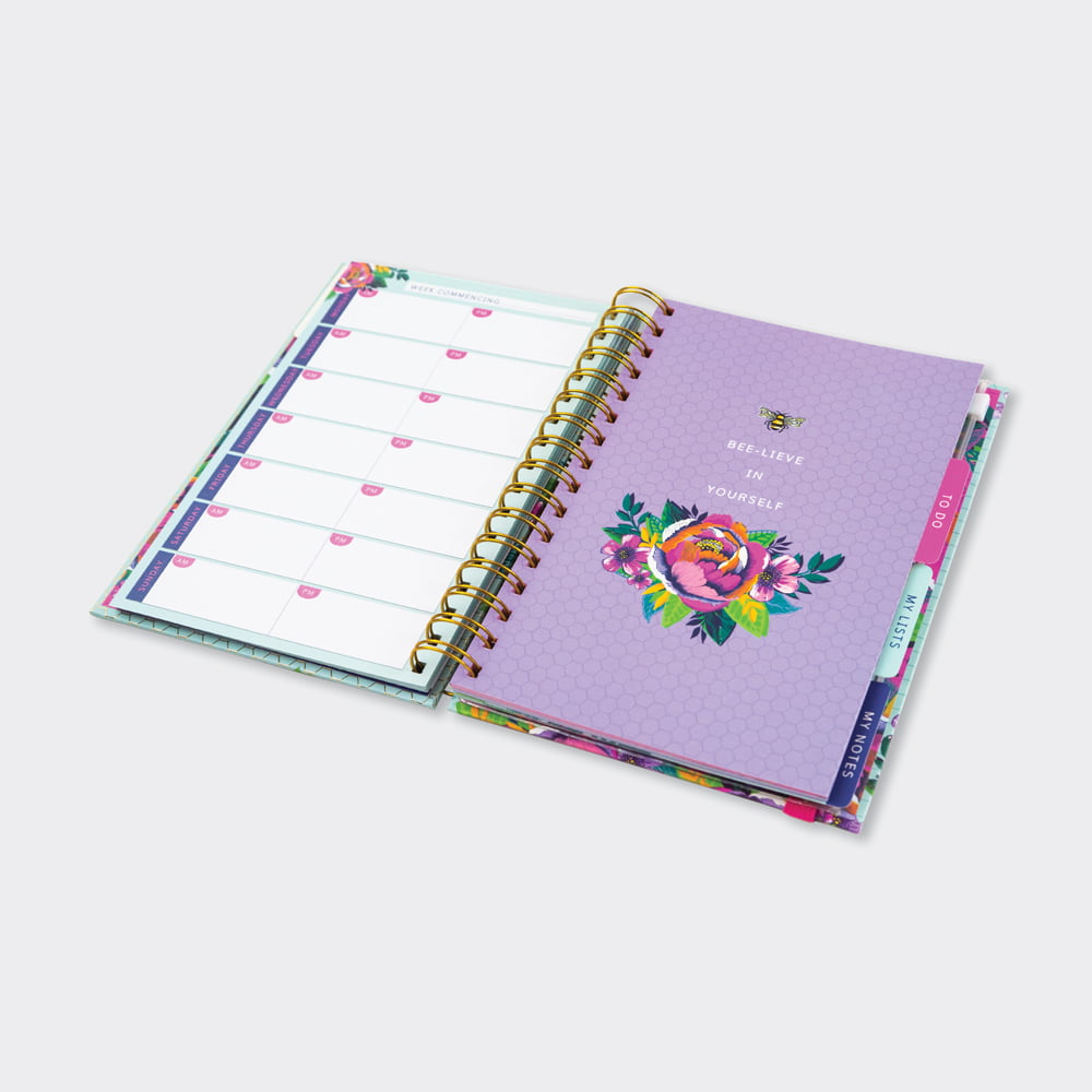 Bee Organised Weekly Planner Personal Organiser - Rachel Ellen Designs - Image 3