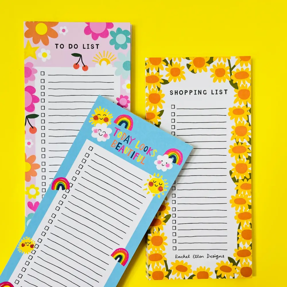 Today Looks Beautiful List Pad - Rachel Ellen Designs - Image 4