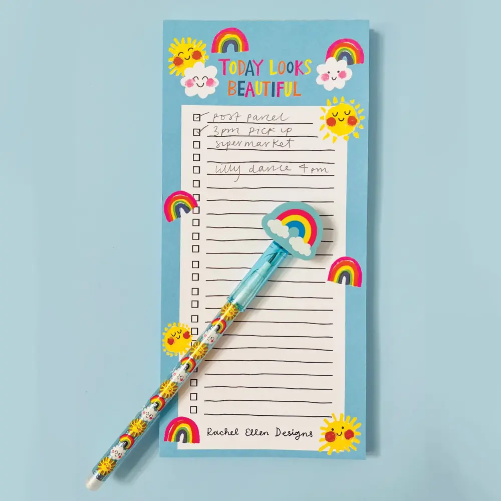 Today Looks Beautiful List Pad - Rachel Ellen Designs - Image 2