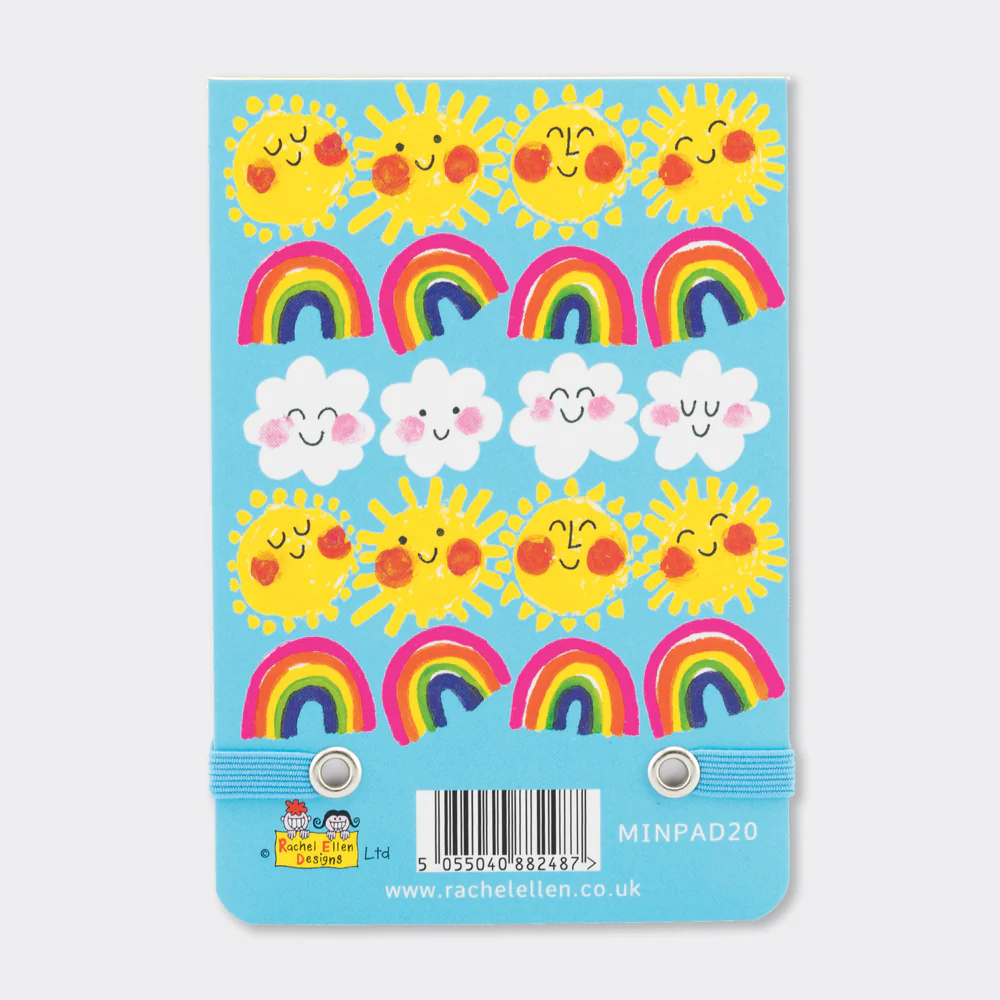 Sunny Days Ahead A7 Mini Notepad - Rachel Ellen Designs - Image 3