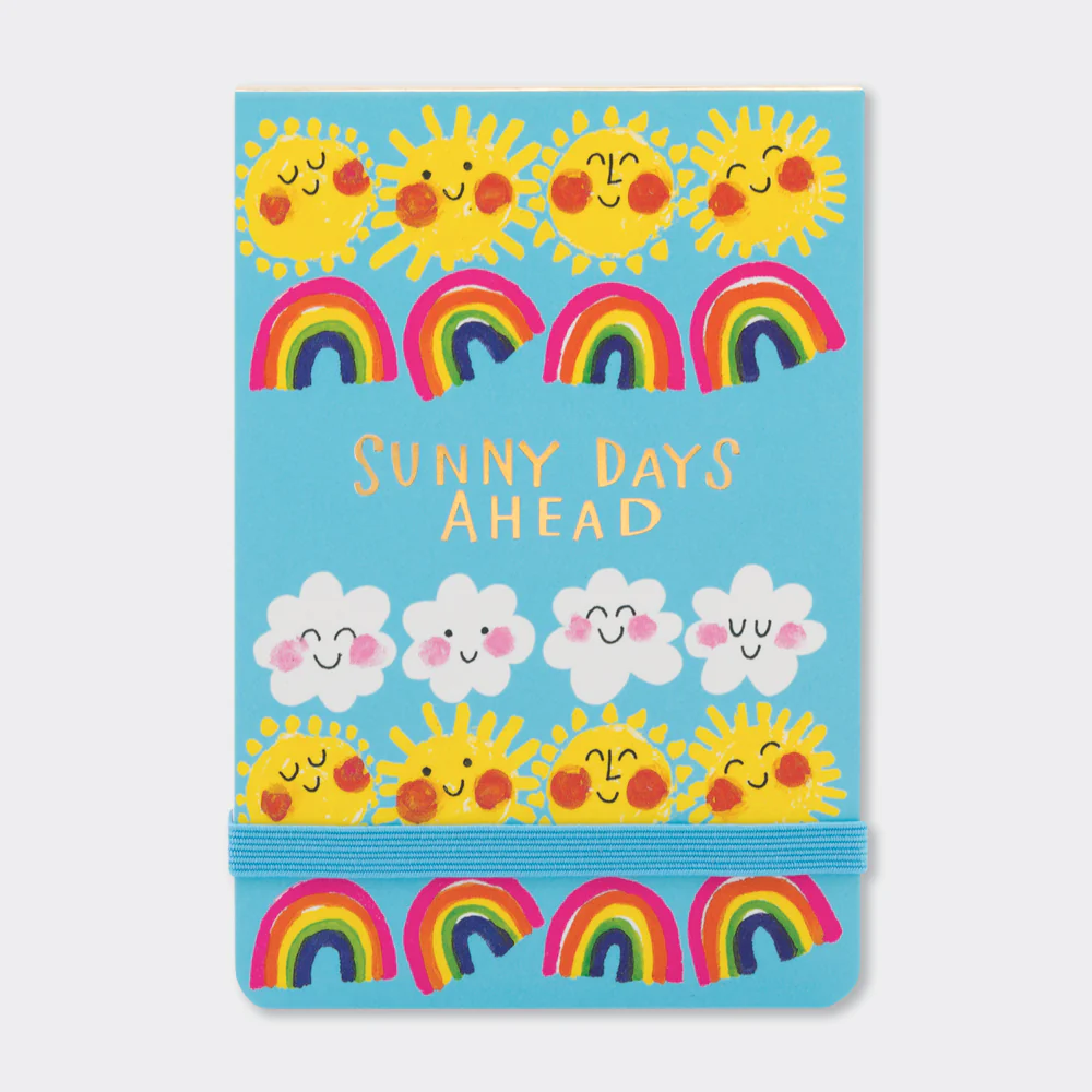 Sunny Days Ahead A7 Mini Notepad - Rachel Ellen Designs