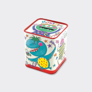 Monster Savings Money Box Tin - Rachel Ellen Designs