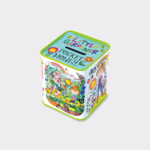 Little Gardener Money Box Tin - Rachel Ellen Designs
