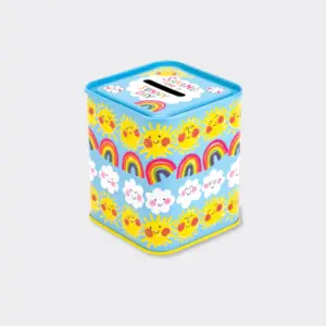 Saving For A Sunny Day Money Box Tin - Rachel Ellen Designs