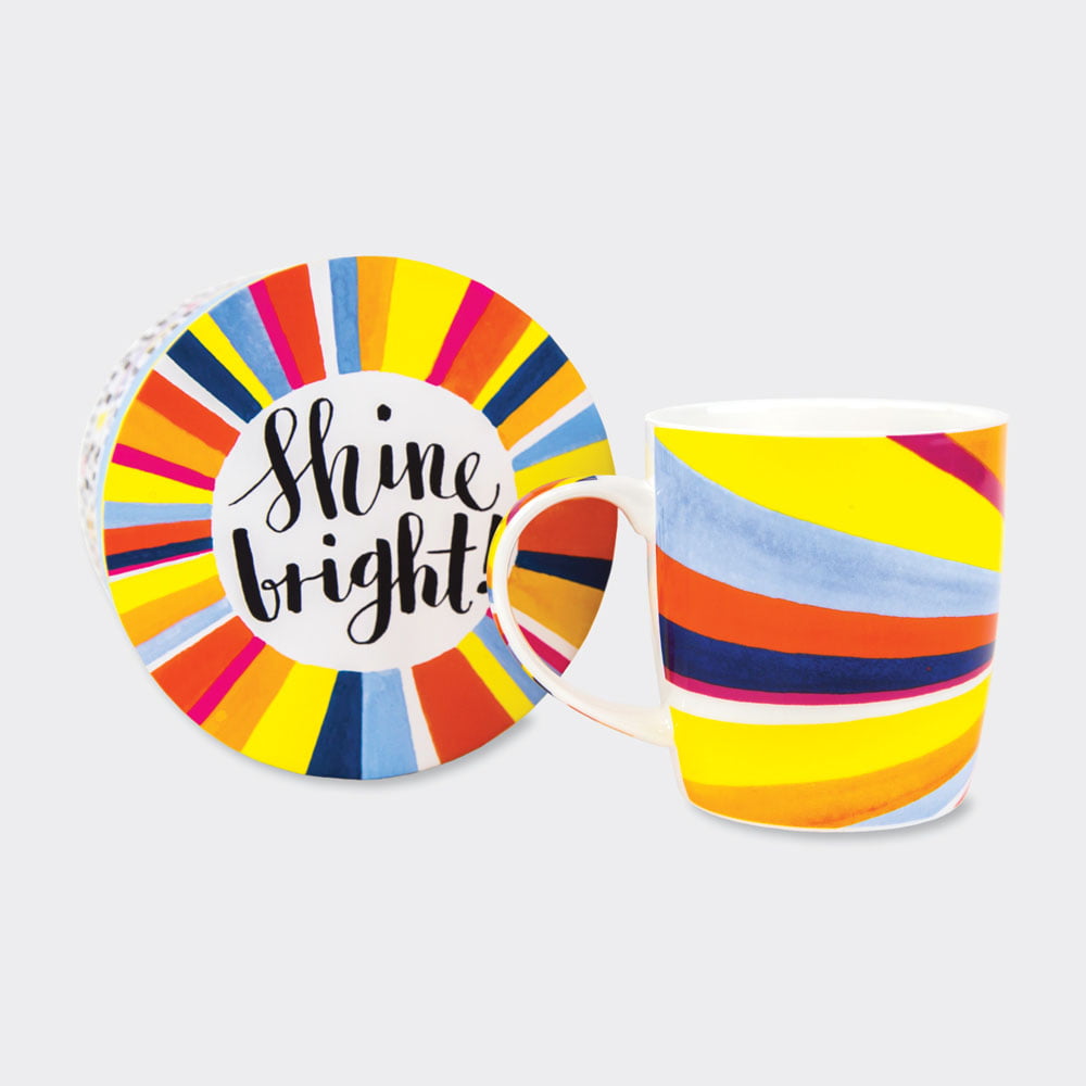 Shine Bright China Mug - Rachel Ellen Designs - Image 3