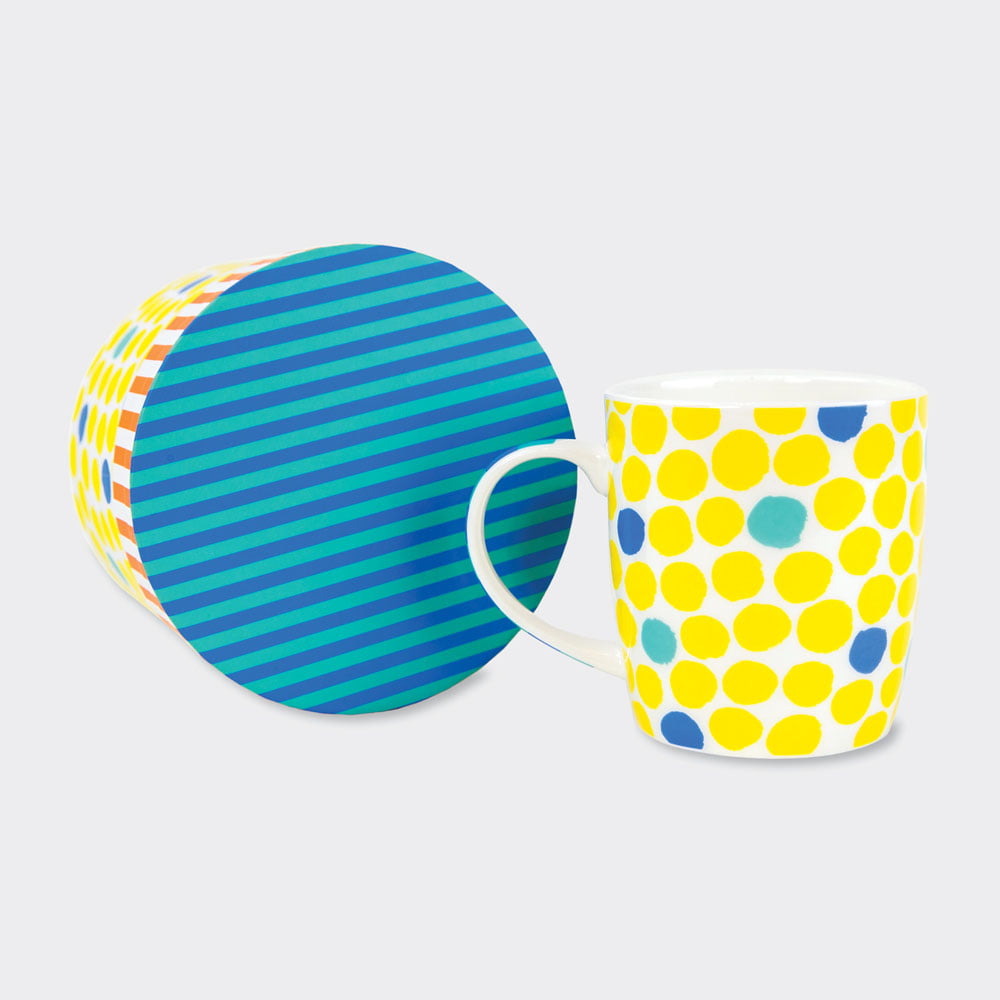 'Fabulously 50' 50th Birthday China Mug - Rachel Ellen Designs - Image 3