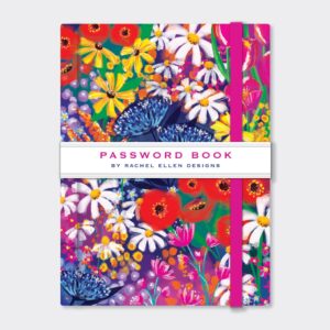 Full Bloom Floral Password Book - Rachel Ellen Designs