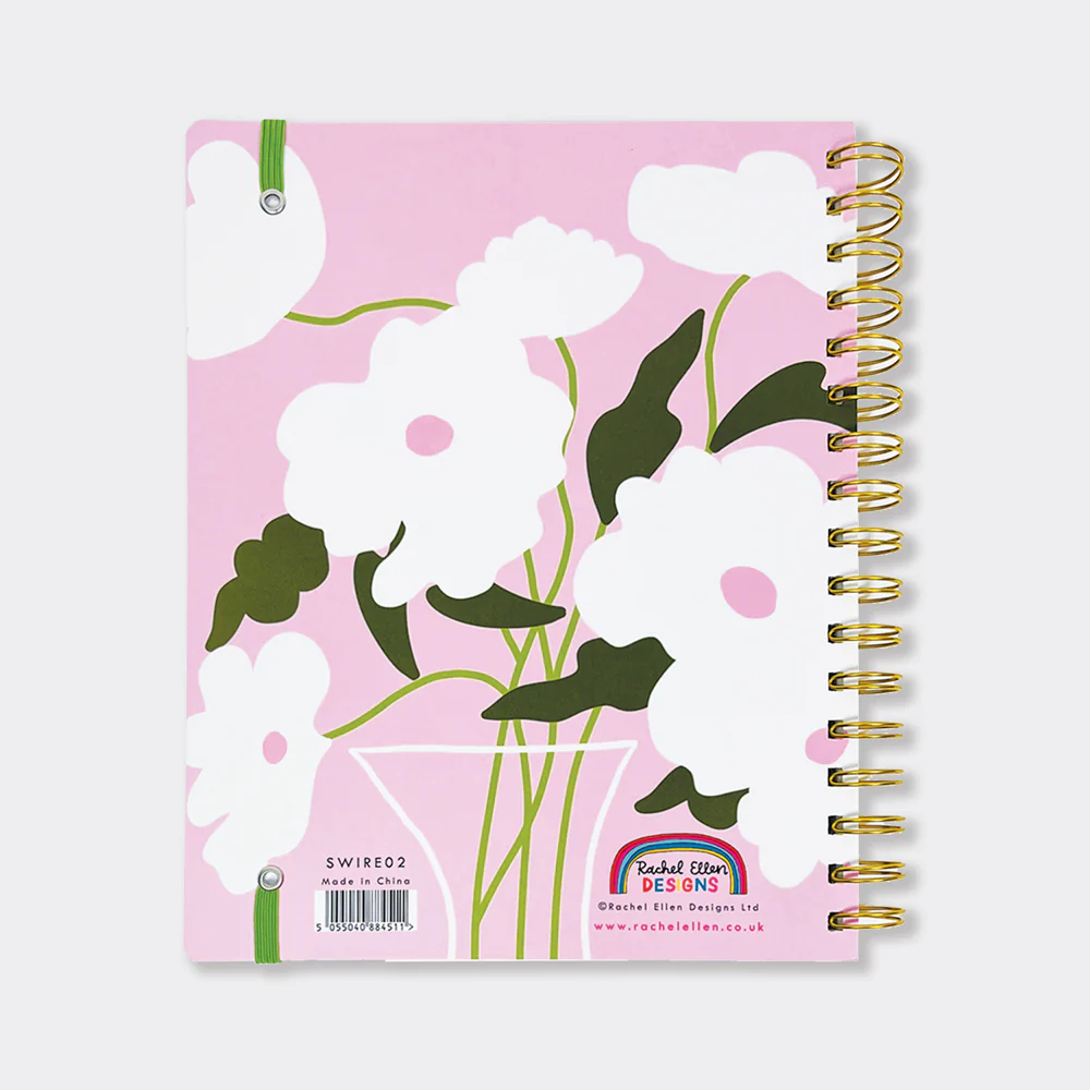 Wiro Floral Planner Notebook - Rachel Ellen Designs - Image 2