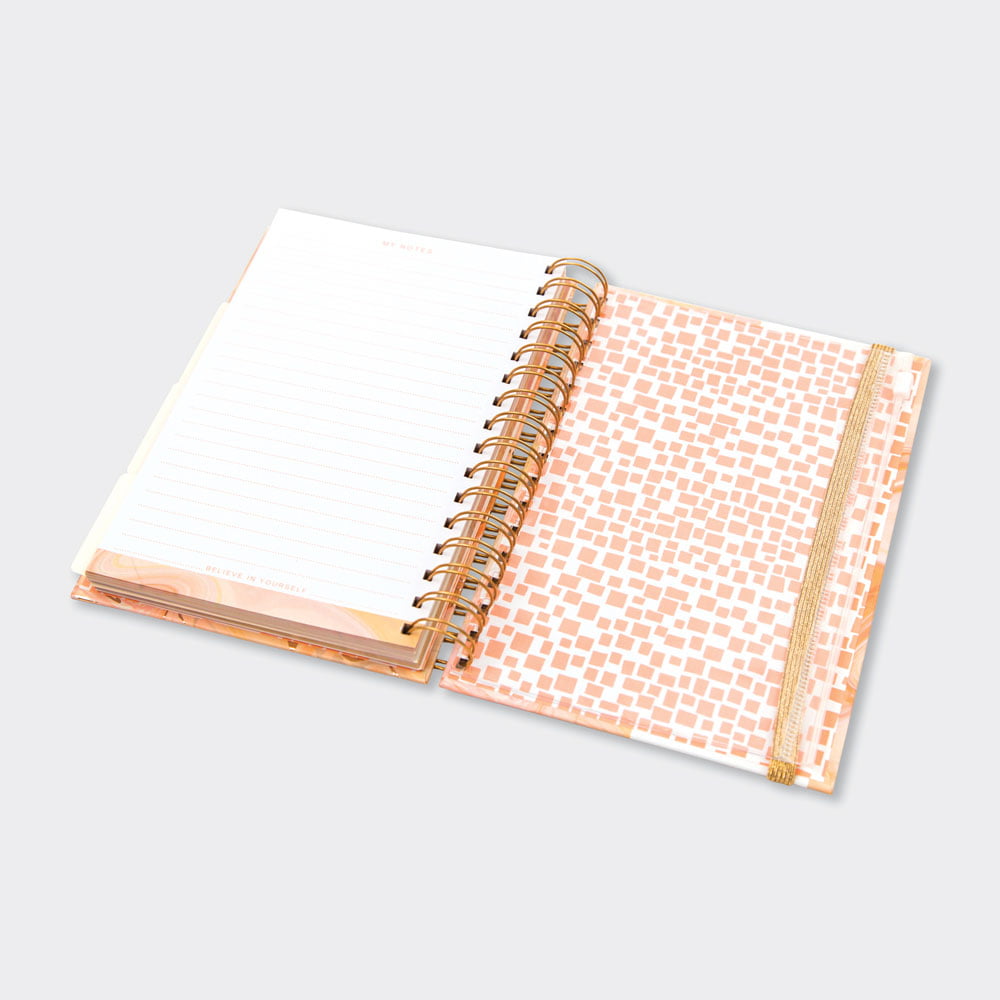 'My Lovely Life' Rose Gold Marble Weekly Planner Personal Organiser - Rachel Ellen Designs - Image 3