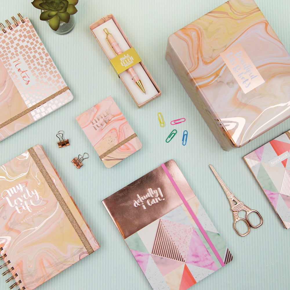 'My Lovely Life' Rose Gold Marble Weekly Planner Personal Organiser - Rachel Ellen Designs - Image 6