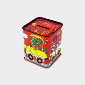 Beep Beep Car Money Box Tin - Rachel Ellen Designs