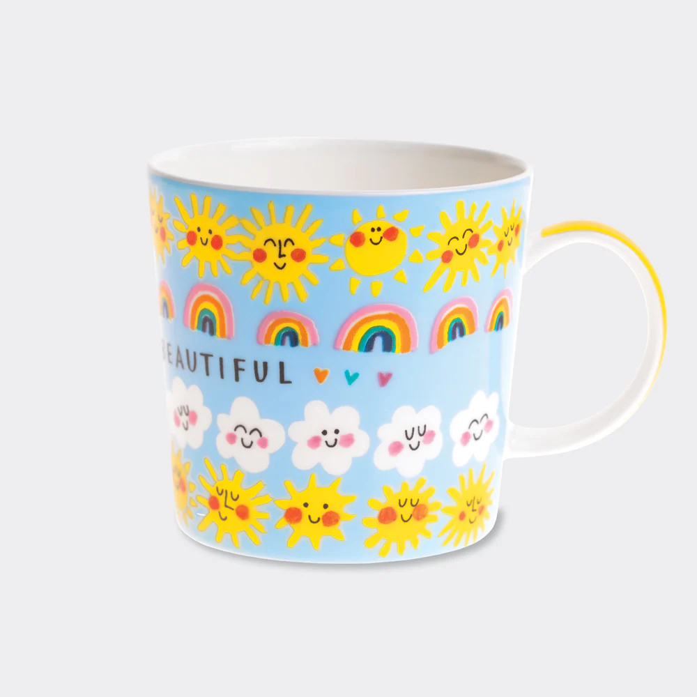 Today Looks Beautiful Boxed Bone China Mug - Rachel Ellen Designs