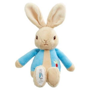 Peter Rabbit Bean Rattle Toy - Beatrix Potter - Rainbow Designs
