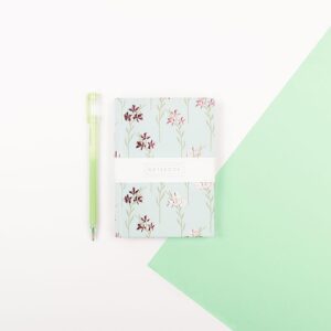 A6 Floral Notebook - Wendy Jones Blackett, WJNBM03