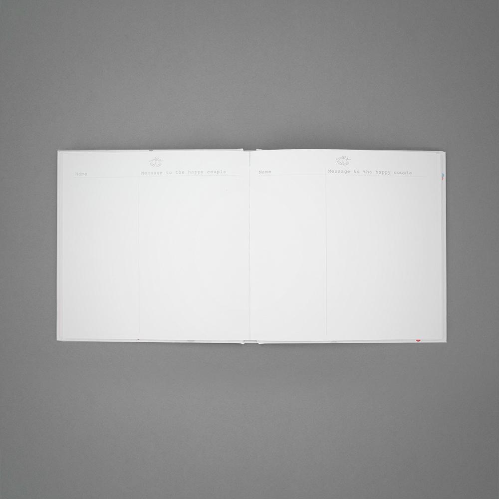 The Newly Weds Guest Book Notebook - Soul UK - Imagine Collection, IMJ05 - Image 2