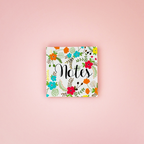 Floral Mini Notes Notebook, IMMB03 - Soul UK - Image 5