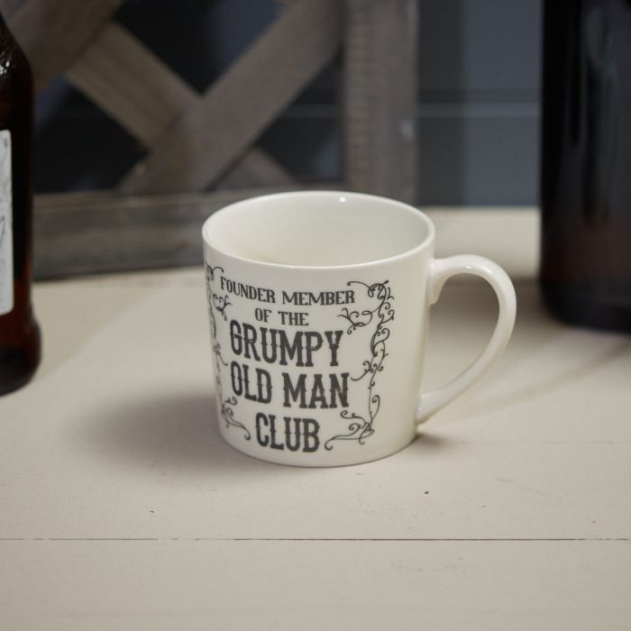 'Founder Member of the Grumpy Old Man Club' Mug - Langs