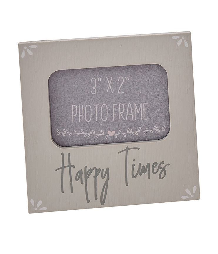 Positivitea 'Happy Times' Mini Photo Frame 3 x 2 Inch