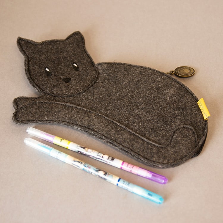 Gorjuss Ruby Cat Pencil Case - Image 2