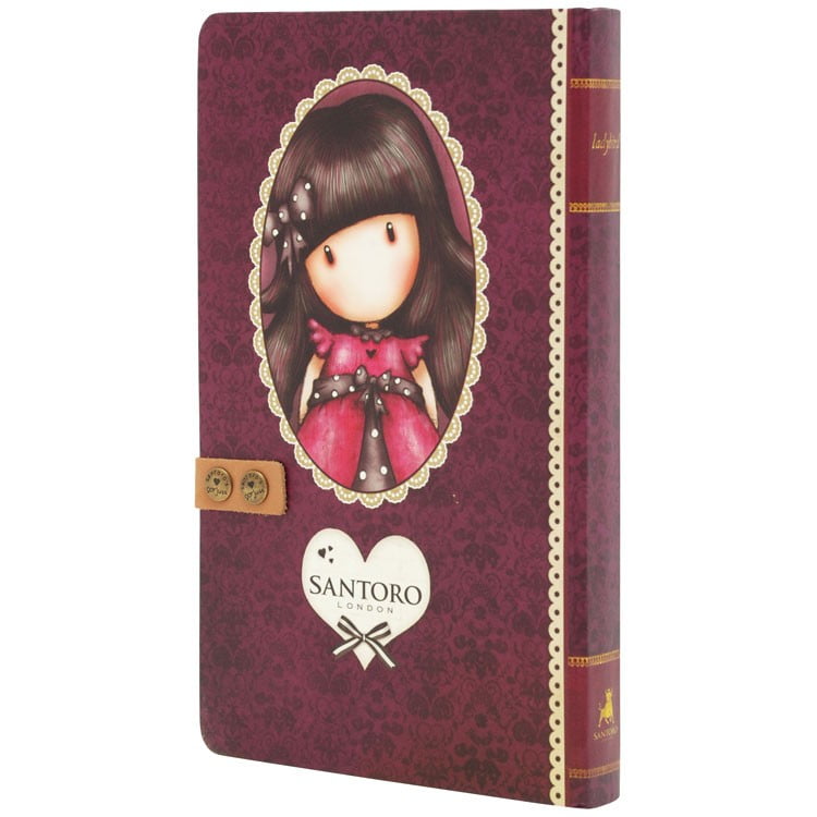 Gorjuss Ladybird Large Journal With Leather Strap - Image 2