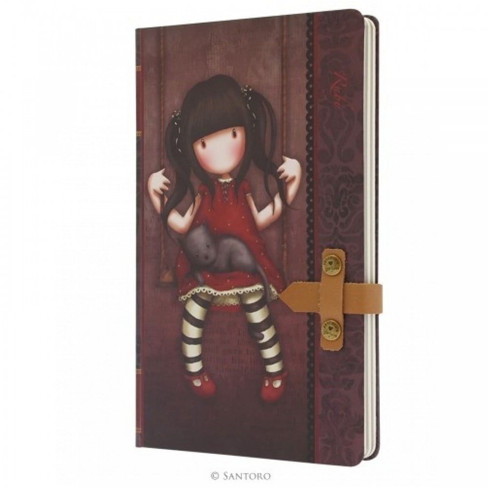 Ruby Large Journal With Leather Strap - Image 2