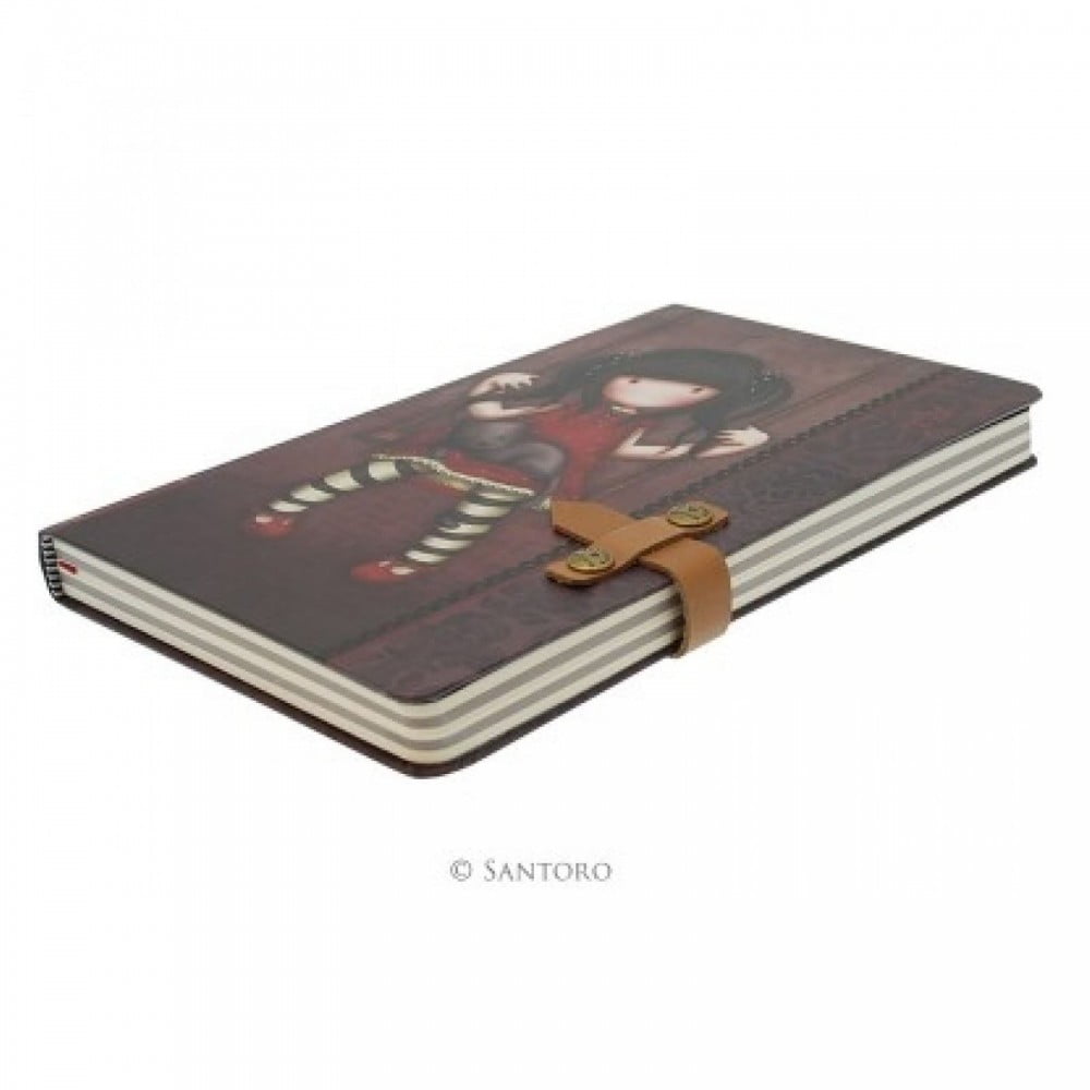 Ruby Large Journal With Leather Strap - Image 3