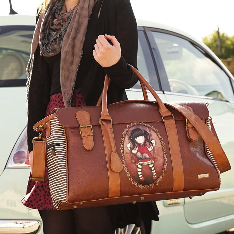 Gorjuss Embossed Weekender Bag - Ruby - Image 6