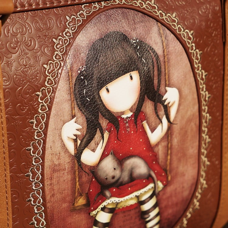 Gorjuss Embossed Weekender Bag - Ruby - Image 8