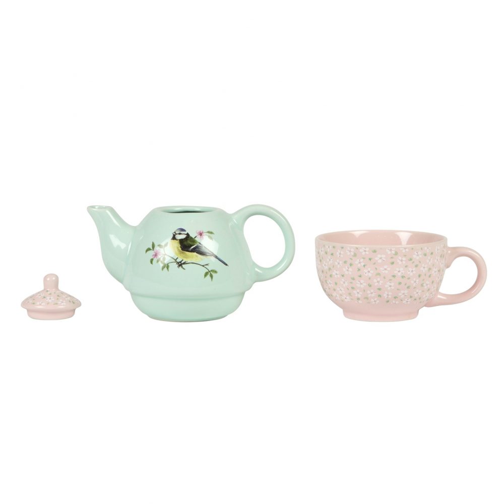 Garden Birds Teapot For One - Sass and Belle - Image 3