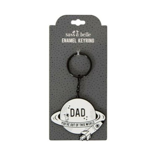 Dad You're Out of This World Keyring - Sass and Belle - Image 2