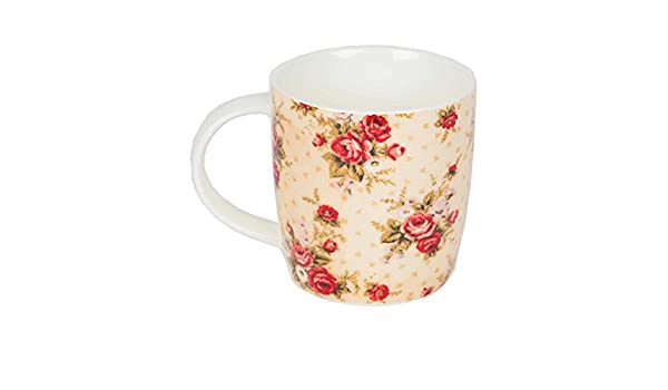 Vintage Rose Mary Antoinette Mug - Sass and Belle