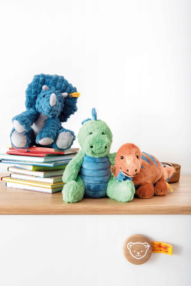 Steiff Dixi Triceratops Dinosaur - EAN 087806 - Image 2