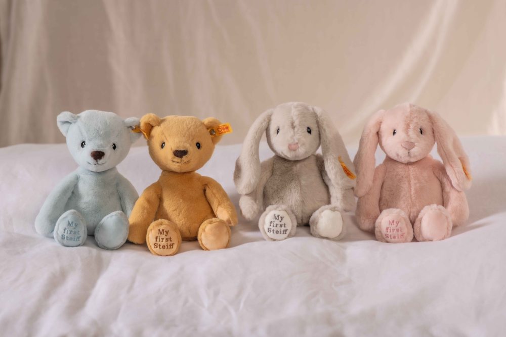 My First Steiff Hoppie Rabbit Pink - EAN 242106 - Image 2