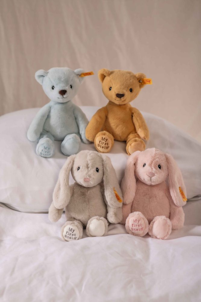 My First Steiff Hoppie Rabbit Pink - EAN 242106 - Image 3