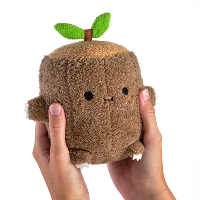 Noodoll Ricelogi Tree Log Plush Toy 20x20cm! - Image 2