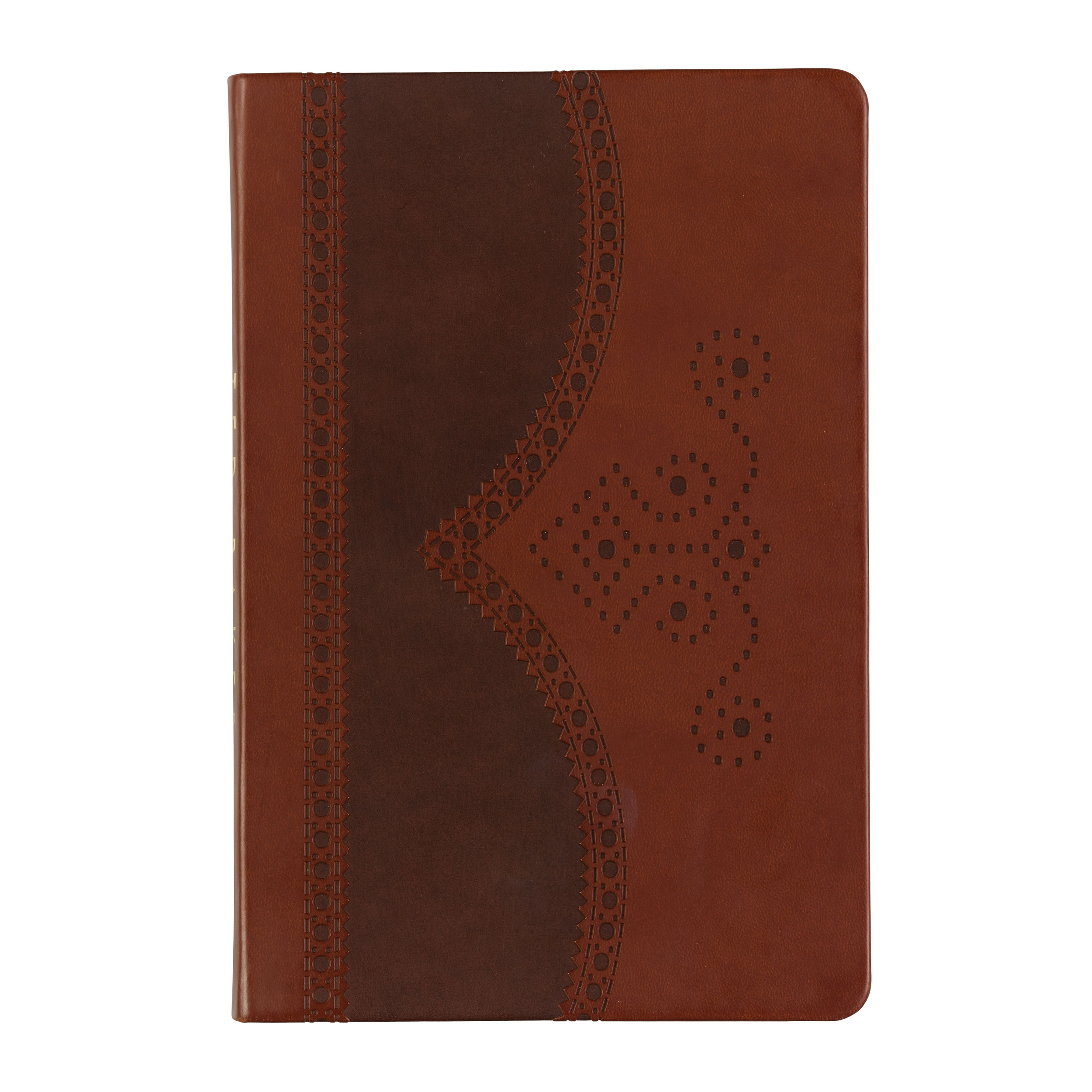 Ted Baker Small Brown Brogue Notebook - Image 3