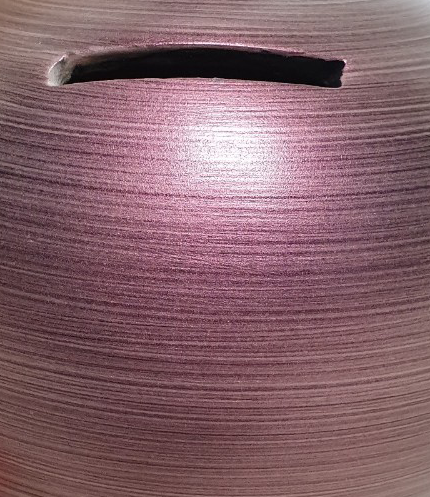 Terramundi Money Pot - Metallic Purple - A81 - Image 2