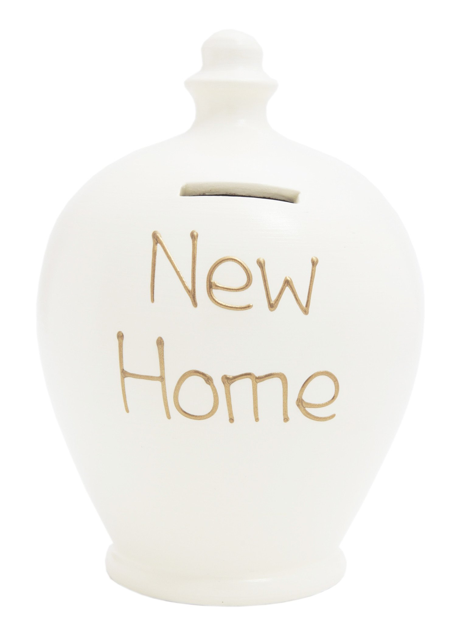 Terramundi Money Pot - New Home, White - S36